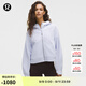 lululemon丨Scuba 女士超寬松款拉鏈連帽衫 LW3IG5S 寧靜藍 M /L