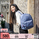 Kipling【開學(xué)季】女款25春夏新款大容量雙肩包輕便學(xué)生書包|BOUREE 藍灰色
