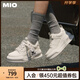 MIO【李宇春同款】米奧休閑板鞋2025秋新款厚底增高5.5cm小白鞋女 白色 36 (230mm)