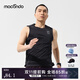 馬孔多（macondo）運動(dòng)背心3代 男女款無(wú)袖 吸濕速干透氣跑步訓練夜跑反光防磨背心 黑色 男款 L 【男125-140/女115-130斤】