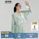 波司登（BOSIDENG）國標(biāo)時(shí)尚防曬衣女薄款開衫披肩涼感不悶汗風(fēng)感波粒UPF100+外套 清瑩春色9AT1 均碼