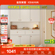 全友家居輕奢玄關(guān)柜鞋架門口入戶柜多層家用鞋子收納柜客廳靠墻儲物柜