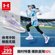 安德瑪（Under Armour）秋冬兒童防滑束帶跑步鞋男女大童網(wǎng)面透氣舒適耐磨運(yùn)動(dòng)鞋2511106