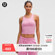 lululemon丨Ebb to Street 女士短款工字運動(dòng)背心 LW1CJUS 糖霜粉 S /6