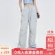 KAMA卡瑪女褲速干徒步褲2025新款夏季登山褲女款休閑傘兵褲寬松工裝褲 藍色 S
