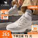 駱駝（CAMEL）男鞋運動(dòng)鞋子男款秋季網(wǎng)面透氣老爹鞋男士休閑跑步旅游鞋 G14S220014米色【透氣款】 41