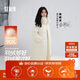 森馬（Semir）陳都靈90絨子羽絨服女長(cháng)款可拆卸大毛領(lǐng)甜美外套25冬109725113006