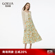 歌莉婭減齡2025新款夏日多巴胺絕美穿搭套裝流行兩件套裙1E5CAB220 8CD夏夢(mèng)金橘 S