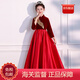 WVD美國品牌學(xué)生合唱團演出服冬季長(cháng)袖女童詩(shī)歌朗誦表演服男童中山裝 女童 120 CM