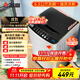 志高（Chigo）6.5公斤家用全自動(dòng)洗衣機(jī)藍(lán)光洗護(hù)租房公寓智能波輪洗脫一體機(jī)帶風(fēng)干功能XQB65-818A寶石灰