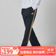 阿迪達斯 （adidas）長(cháng)褲男秋季寬松透氣直筒褲跑步運動(dòng)防風(fēng)休閑褲 黑金（經(jīng)典款） S