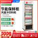 中雪（ZHONGXUE） LG-518/618/338F升飲料柜 立式冷藏展示柜風(fēng)冷無(wú)霜超市冰柜商用銅管便利店啤酒柜飲料柜礦泉水柜 338升-【風(fēng)直冷】-單門(mén)-高效節能