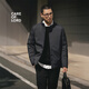 CARE OF LORD丨大都會(huì )丨冬季男士通勤立領(lǐng)鵝絨羽絨服965203 黑色 L