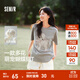 森馬（Semir）短袖t恤女中長(cháng)款寬松可愛(ài)小羊印花2025夏新款狗狗印花純棉套頭衫 中花灰00513-可愛(ài)小羊 XL