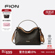 菲安妮（FION）2025新款托特包包女包復古印花單肩手提包包