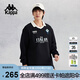 卡帕（Kappa）背靠背polo衫2024秋季新款男 休閑長(cháng)袖襯衫運動(dòng)款上衣K0EY2PC01D