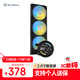 銀昕（SilverStone）E360 PRO黑色智能數顯一體式CPU 360水冷散熱器 溫度顯示屏/多平臺扣具/支持LGA1700/AM5/漏液包賠