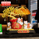 貝漢美（BHM）發(fā)財樹(shù)新店開(kāi)業(yè)擺件高檔招財貓送人開(kāi)張搬家喬遷禮物辦公室裝飾品 【京東物流】財源廣進(jìn)招財貓流沙畫(huà)【禮盒裝】