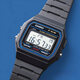 卡西歐（CASIO）甜茶同款經(jīng)典復古方塊電子防水手表男女情侶樹(shù)脂F-91W系列 F-91W-1 超經(jīng)典 35.2mm 小表盤(pán)