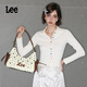 Lee新款波點(diǎn)云吞包單肩托特腋下月牙包女上課通勤包送女友送老婆禮物