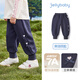 JELLYBABY兒童褲子女春秋衛衣褲子兒童長(cháng)褲束腳寶寶棉褲子女寶童裝