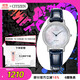 西鐵城（CITIZEN）手表女日韓表光動(dòng)能貝母表盤皮帶商務(wù)時(shí)尚送禮物女友EX1480-15D
