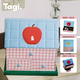 Tagi. 《塔皮屋》鼓鼓想象可愛(ài)房子多層儲物桌面收納盒桌面首飾盒 想象蘋(píng)果
