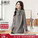 絲柏舍純色韓版長(cháng)袖毛衣女2025秋裝新款中長(cháng)款簡(jiǎn)約套頭上衣