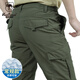 西域駱駝（VANCAMEL）休閑褲男寬松透氣戶(hù)外耐磨工裝長(cháng)褲登山運動(dòng)速干沖鋒褲 軍綠 2XL