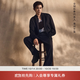 EMPORIO ARMANI/阿瑪尼官方旗艦【易烊千璽同款】男士休閑運動(dòng)厚底老爹鞋 00002-黑色 （光面鞋面） 42
