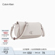 Calvin Klein女包25春夏新款通勤金屬字母翻蓋ck小巧單肩斜挎包禮物4K3134G WGY-月光白 OS