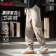 班尼路（Baleno）束腳褲男春季新款百搭男士顯瘦工裝長(cháng)褲戶(hù)外運動(dòng)寬松休閑透氣衛褲