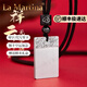La Martina無(wú)事牌吊墜999純銀項鏈男款小眾銀飾品男友男士父親生日禮物 無(wú)事牌項鏈