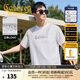 卡賓（CABBEEN）【高周波logo】男裝 漸變網(wǎng)點(diǎn)印花T恤2025年夏季新款短袖百搭 漂白色02（舒適版型） L /175/50