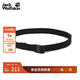 Jack Wolfskin狼爪25秋冬新款MAGNETIC戶(hù)外騎行運動(dòng)輕量編織腰帶1912111 黑色/6000 S