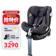 AVOVA兒童安全座椅汽車(chē)用0-4-7歲寶寶椅360度旋轉小旋風(fēng)i-Size寶寶禮物 考拉灰