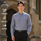 布克兄弟（BrooksBrothers）男士秋冬牛津紡扣結領(lǐng)logo休閑襯衫 4003-深牛仔藍 L