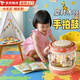 爸爸衛士 DADDY GUARD嬰兒旋轉木馬手拍鼓0-6-12月益智玩具寶寶電動(dòng)早教樂(lè )器新生兒禮物 旋轉木馬手拍鼓【禮盒版帶話(huà)筒】