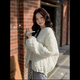 億梵莎棉服女2025新款冬季獨特菱格輕薄款羽棉襖絨服女短款夾棉學(xué)生外套 白色 均碼 （可聯(lián)系客服備注碼數）