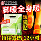 同仁堂艾草暖足帖自發(fā)熱暖腳帖女生睡覺(jué)熱敷帖腳底保暖帖持久發(fā)熱暖寶寶 1袋*12貼【見(jiàn)效裝】