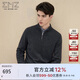 EMZ鄂爾多斯【5A抑菌 抗靜電】男士針織毛衣拉鏈立領(lǐng)套頭含羊絨毛衫