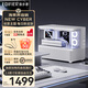 漫步者（EDIFIER）花再NEW CYBER一體式桌搭藍牙音箱 海景房音響 彩屏歌詞桌面家用高保真電腦音響 居家藝術(shù)音響 【海景房機箱】極光白 自創(chuàng  )彩屏|炫彩桌搭