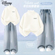 迪士尼（Disney）迪士尼兒童冬季套裝2025秋冬新款時(shí)尚女童毛衣套裝中大童加厚衣服
