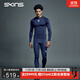 SKINS S1男士秋冬馬拉松專(zhuān)業(yè)跑步運動(dòng)緊身健身籃球速干壓縮長(cháng)褲 藏青色 L