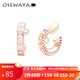 osewaya耳夾無耳洞女日系簡約小巧淑女氣質(zhì)時(shí)尚潮耳飾高級(jí)感耳環(huán)七夕禮物 玫瑰金