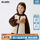 馬·拉?。∕.Latin）馬拉丁兒童棉服25冬裝新款男童小童撞色大象仿羊羔毛外套夾克