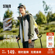 森馬（Semir）三防外套男戶(hù)外拼色防風(fēng)夾克登山露營(yíng)徒步秋連帽上衣101524108105