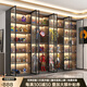 襄睿手辦展示柜盲盒展示架玻璃展示柜高達模型玩具柜陳列柜玻璃門(mén)展柜 個(gè)性化定制詳詢(xún)客服 包上樓包安裝+附送燈光