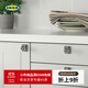 宜家（IKEA）SORBYN索爾比恩圓把手柜門(mén)拉手櫥柜配件不銹鋼拉手家用 圓把手25mm
