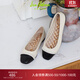 SAM EDELMAN山姆愛(ài)德曼秋珍珠撞色小香風(fēng)芭蕾舞鞋氣質(zhì)輕奢度假風(fēng)單鞋女LUNA 白色 38 /美碼7.5M